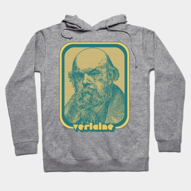 Paul Verlaine /// Retro Style Fan Aesthetic Design Hoodie by DankFutura